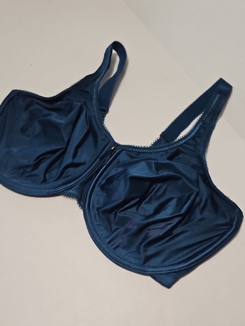 Wacoal Dark Teal Smooth Full Coverage Lined Underwire Bra Size 40DDD